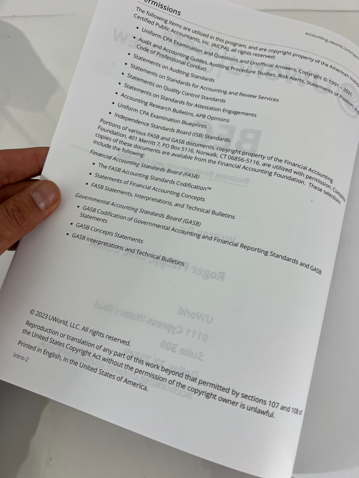 UWorld BEC Business Environment & Concepts Textbook | 2023 Edition