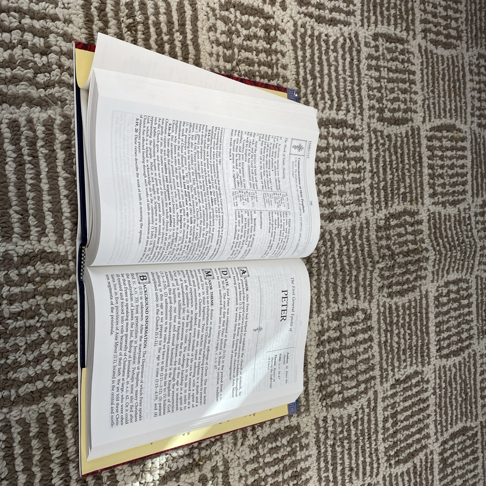 The Orthodox Study Bible: New Testament and Psalms Thumb Indexed Hardback