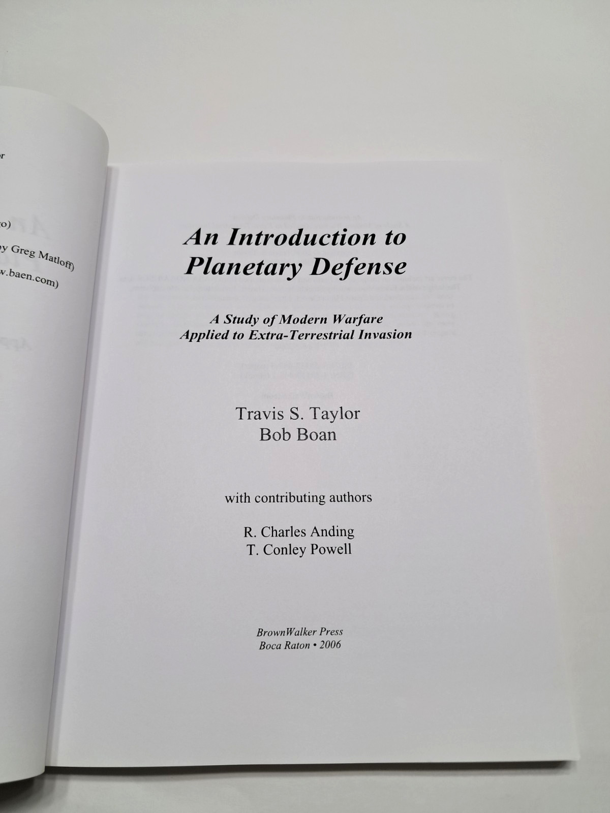 An Introduction to Planetary Defense: A Study of Modern Warfare Applied to