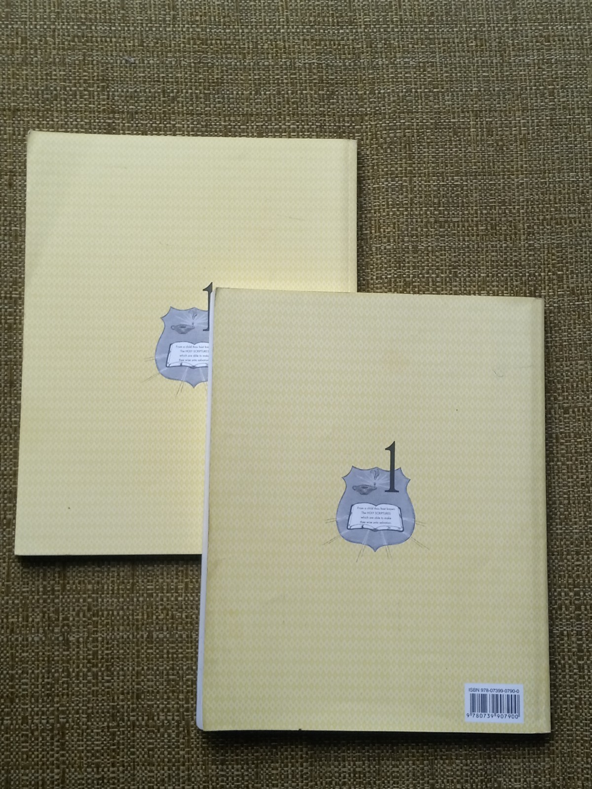 Bible Nurture Practice Pages Grade 1 units 3 – 6 Student Workbooks V-Good