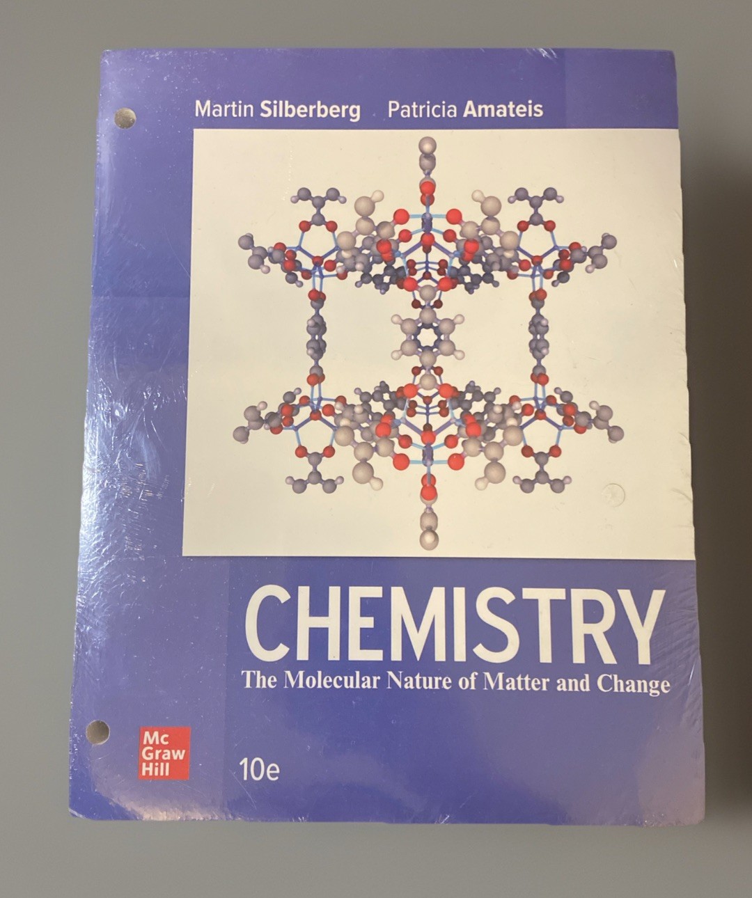 Chemistry; The Molecular Nature Of Matter & Change • Silberberg •Loose 10e • Sci