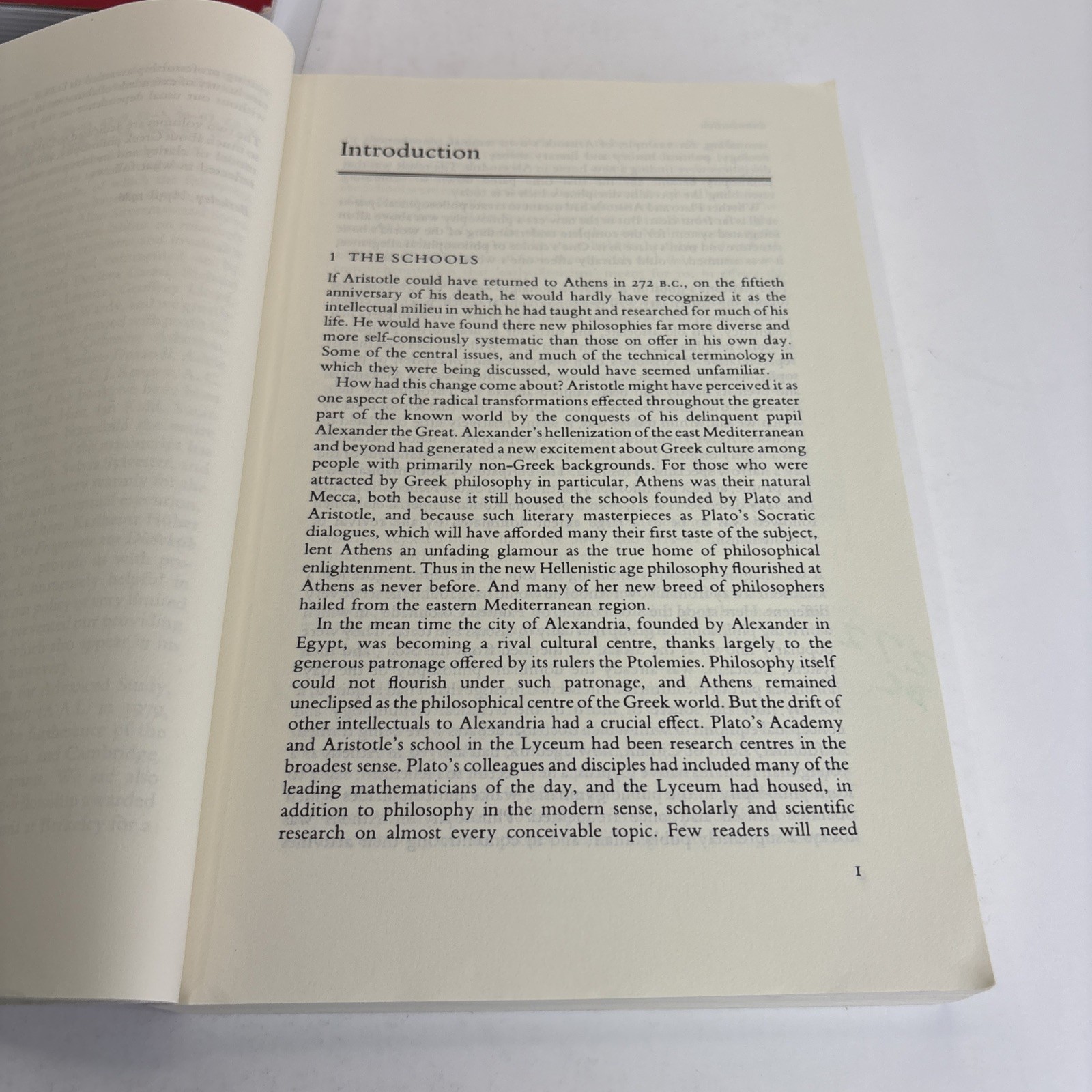 The Hellenistic Philosophers 2 Volumes (Translations, Latin, Greek) CAMBRIDGE
