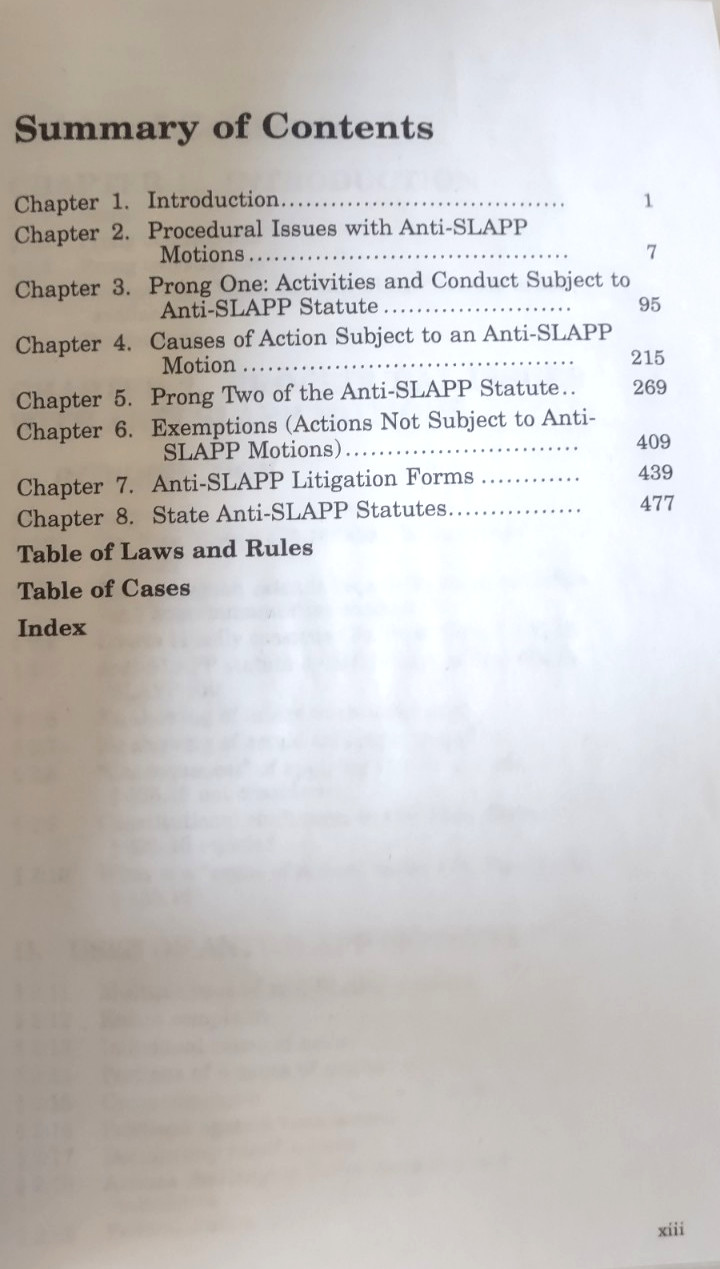 2024-2025 Rutter Group Anti-Slapp Litigation Civil Litigation Series