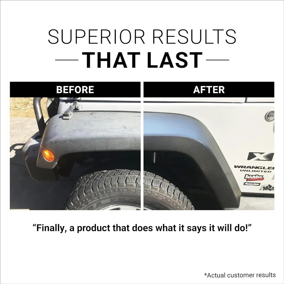 CAR GUYS Plastic Restorer, Bring Plastic, Rubber, and Vinyl Back to Life! |8 Oz