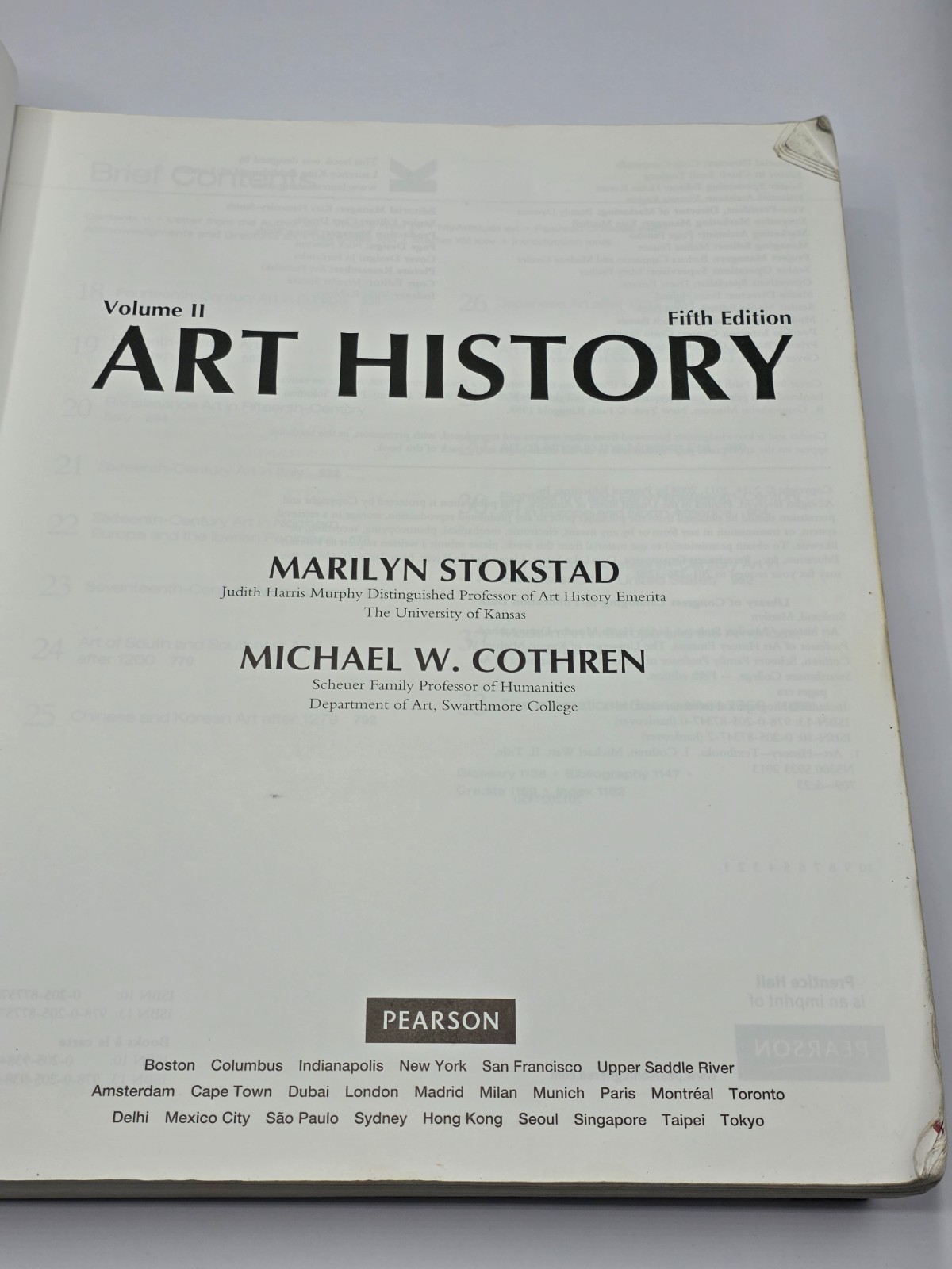 Art History, Vol. 2, 5th Edition by Marilyn Stokstad