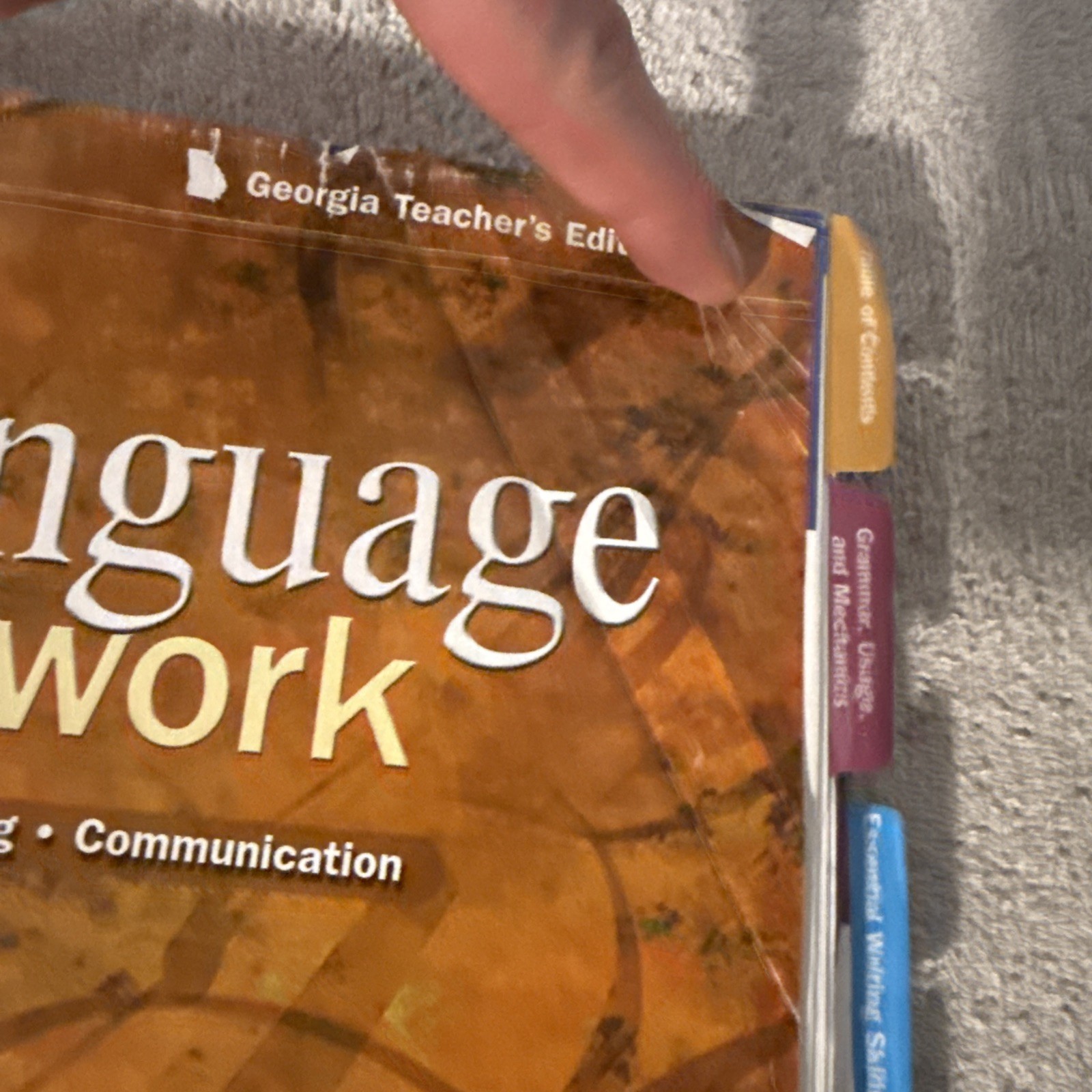 McDougal Littell Langauge Network Textbook Georgia Teacher’s Edition