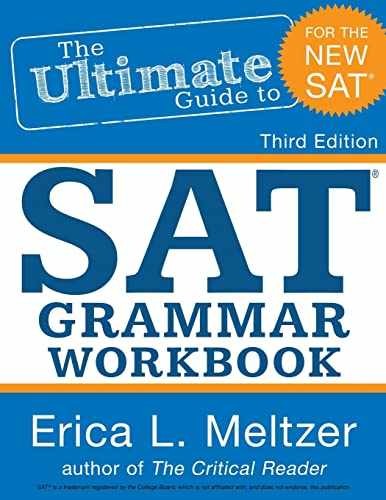 The Ultimate Guide to SAT Grammar – Paperback, by Meltzer Erica L. – Acceptable