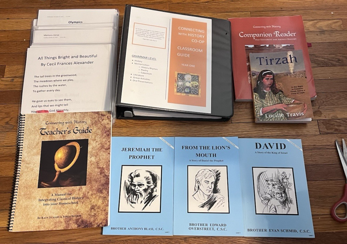 CONNECTING WITH HISTORY, YEAR 1, HOMESCHOOL CURRICULUM, CATHOLIC