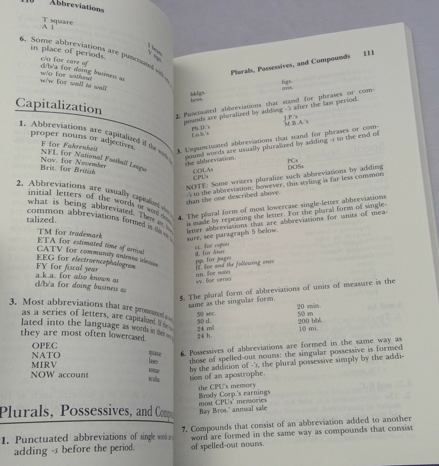 The Merriam Webster Concise Handbook for Writer’s: The Writer’s Resource 1991 PB