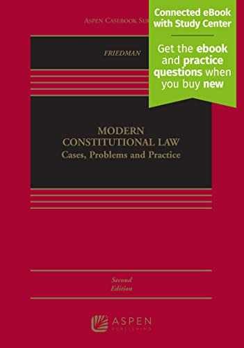 Modern Constitutional Law: – Hardcover, by Lawrence Friedman – Acceptable n