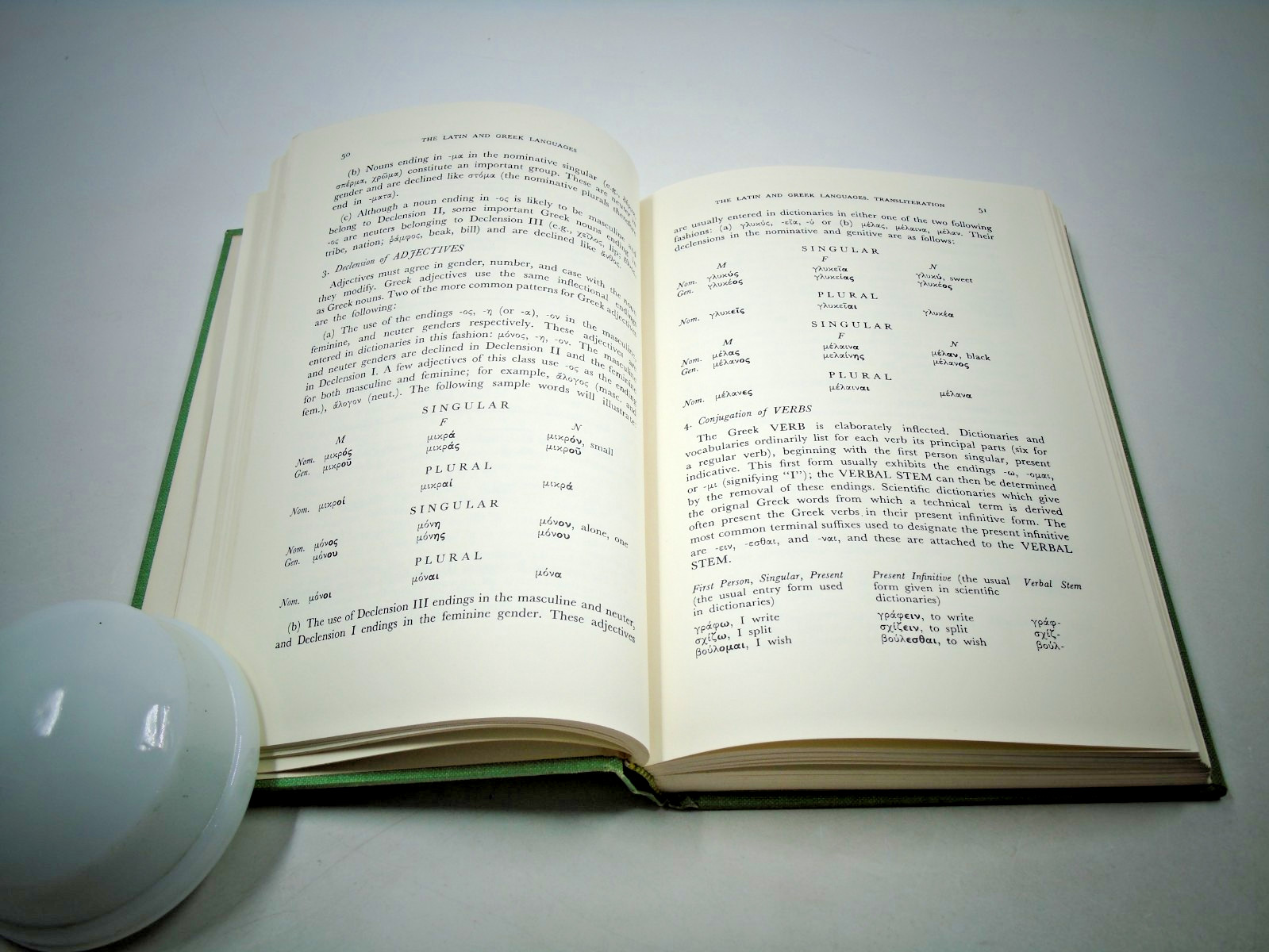 GREEK AND LATIN IN SCIENTIFIC TERMINOLOGY By Oscar E. Nybakken – Hardcover