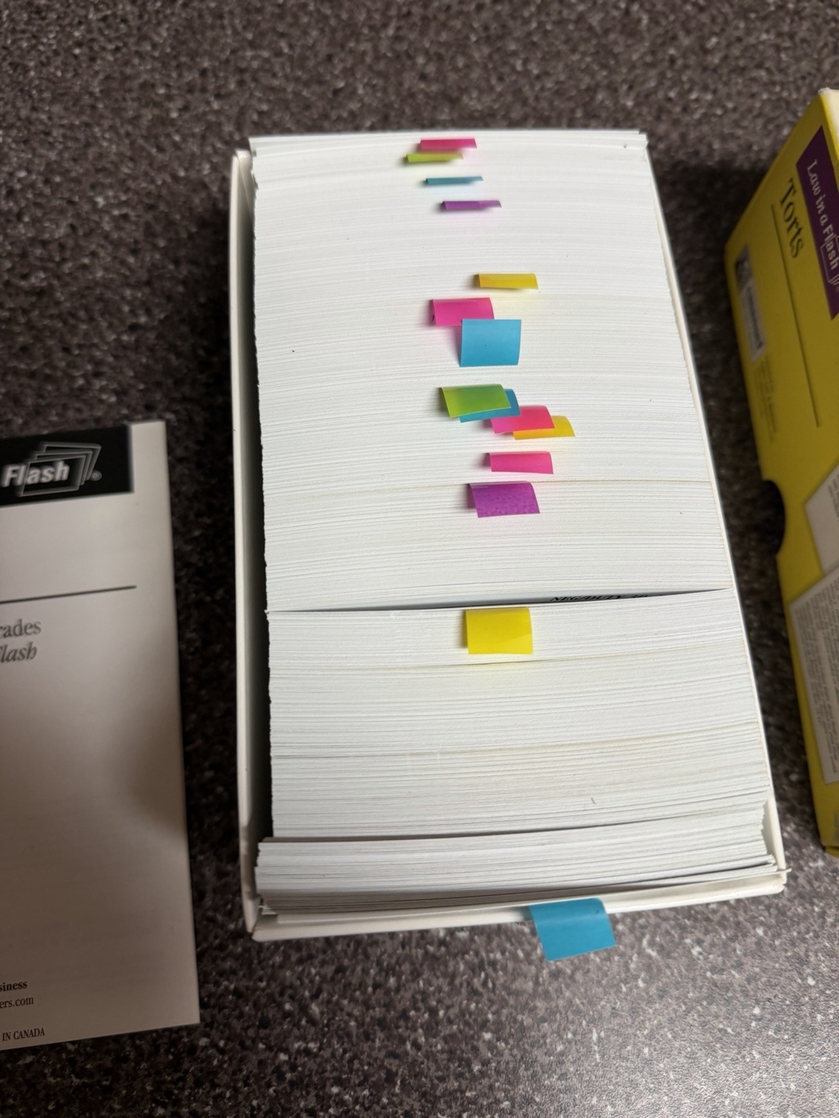 Law in a Flash Torts by Steven Emanuel Cards,Flash Cards