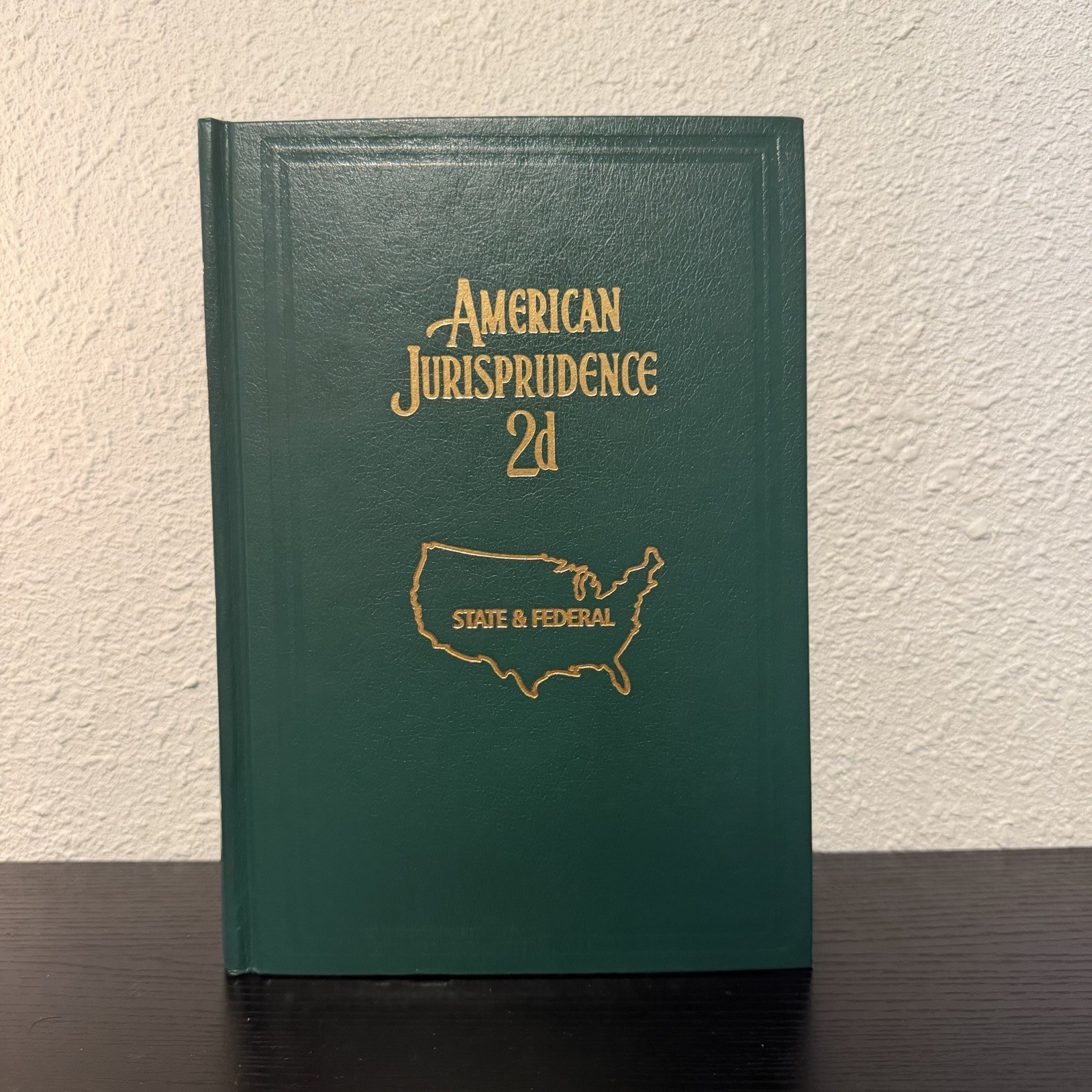 American Jurisprudence 2d Law Book Set Vol 1-3C Green Legal Library Decor