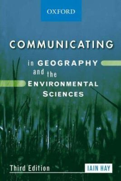 Communicating in Geography and the Environmental Sciences Paperba