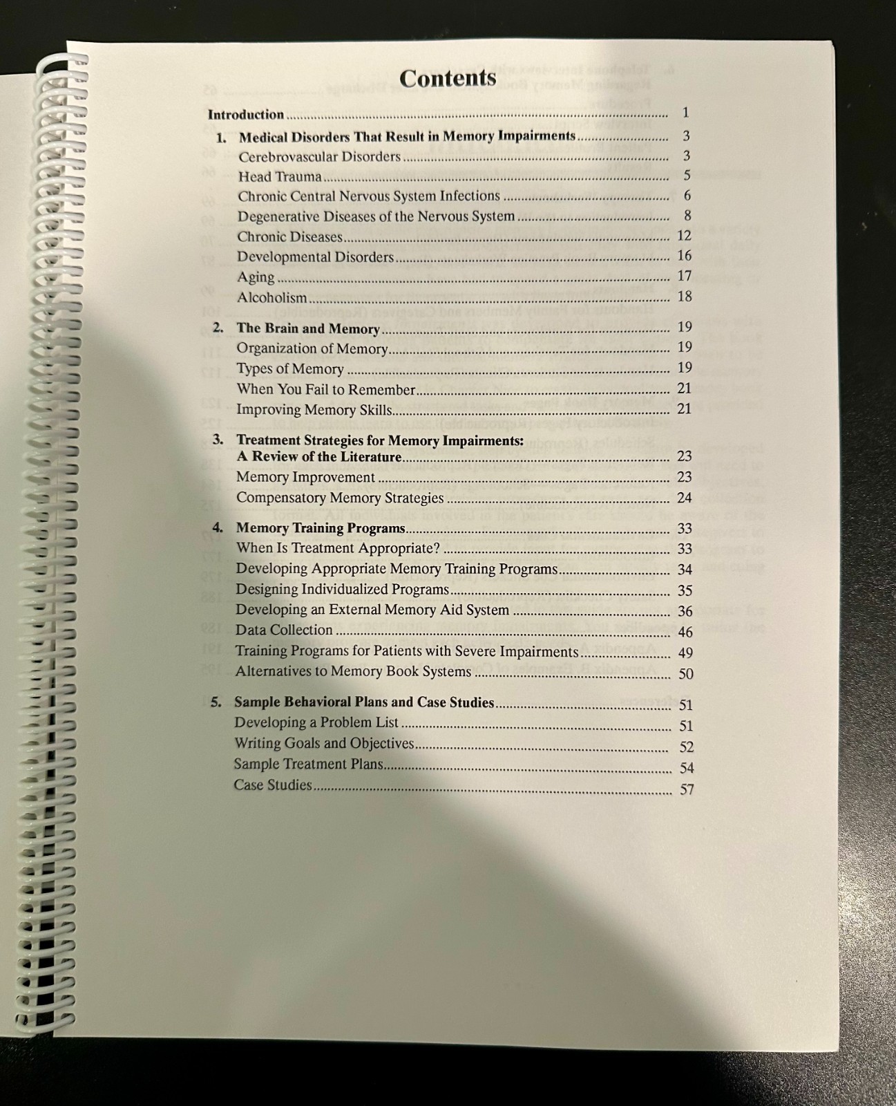 Treating Memory Impairments: A Memory Book & Other Strategies by Vicki Dohrmann